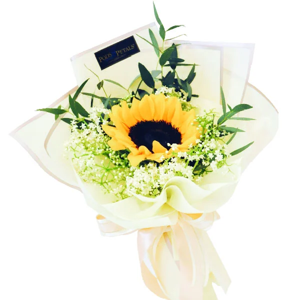 One Stalk of Sunflower Bouquet