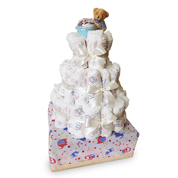 Baby Cake - Newborn Baby Diaper Hamper