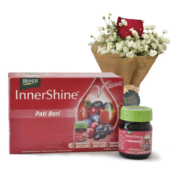 Berry Love - Brand's Innershine Berry Essence with Rose Gift
