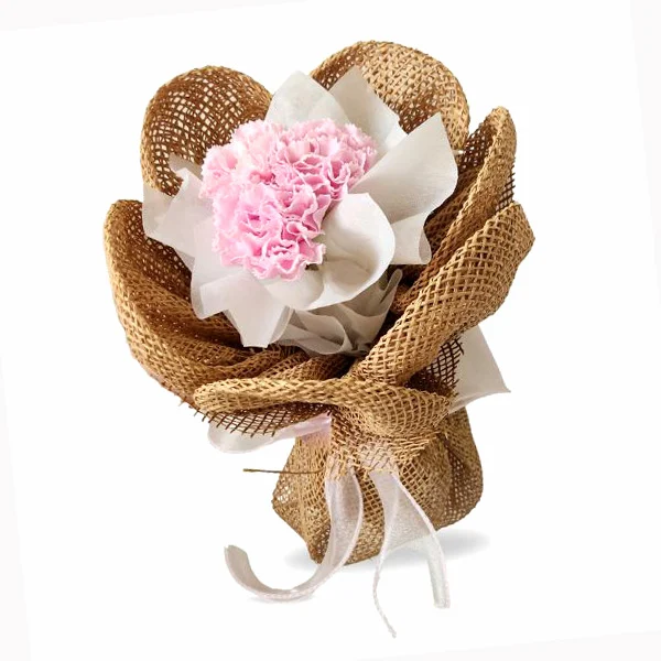 Clove Pink - Carnation Flower Soap Posy