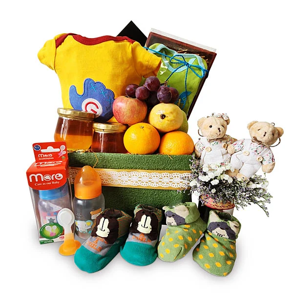 Double Love - Newborn Twin Baby Gift Hamper