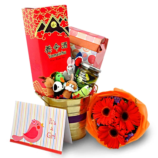 Healthy Mom Titta - Baby Gift Congrats Yomeishu Tonic Hamper