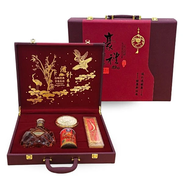 Vitality Box Hamper - Whisky, Ginseng, Abalone Gift