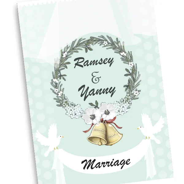 Wedding Bell Congrats Custom Card